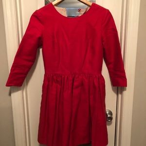 Vaute Brooklyn Red Star Back Dress - XS